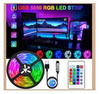 TAŚMA LED RGB USB 5050 5M WODOODPORNA 5V + PILOT