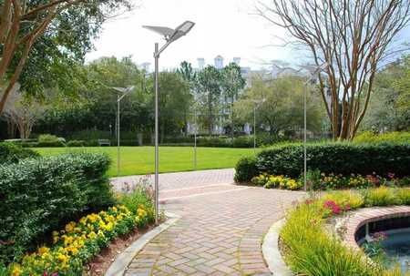 LAMPA ULICZNA LED SOLARNA 3000W 80Ah z czujnikiem ruchu zmierzchu LATARNIA