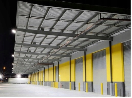 LAMPA uliczna NA SŁUP NA ELEWACJE 200W MOCNA LATARNIA NAŚWIETLACZ ULICE