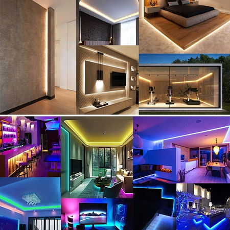 TAŚMA RGB 5050 5M WODOODPORNA 5V