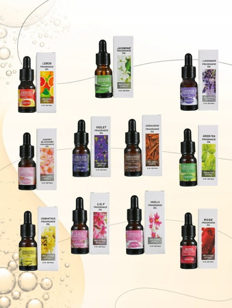 ZESTAW OLEJKÓW ETERYCZNYCH ZAPACHOWYCH 100%