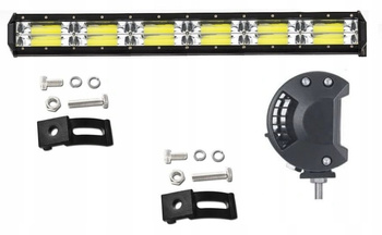 LAMPA ROBOCZA DO CIĄGNIKA LED BAR 66cm 620W 12 24V CREE DALEKOSIĘŻNA QUADA
