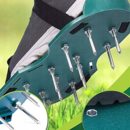 Wertykulator Na Buty Ogrodowy Aerator Do Trawnika Na Wiosnę Spulchniacz