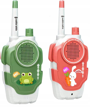 WALKIE TALKIE KRÓTKOFALÓWKA DLA DZIECI ZESTAW 2 SZT DZIECKA KOMPLET