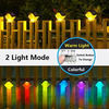 2x ZAWIESZKA LED SOLARNA KAGANEK RGB LUB CIEPŁY