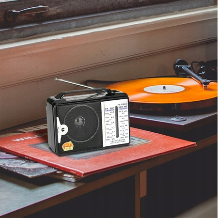 RADIO KUCHENNE BUDOWLANE BATERYJNE SIECIOWE FM AM USB PRZENOŚNE ANTENA 230V