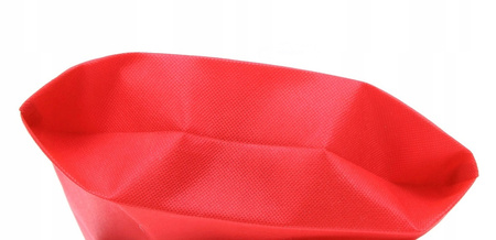 WOREK NA PREZENTY ŚWIĄTECZNY TORBA PREZENTOWA CZERWONY 35 cm na 25 cm
