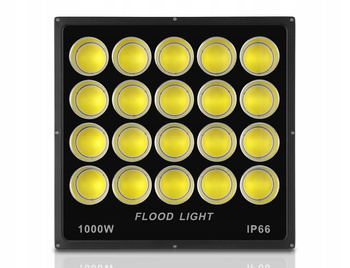 HALOGEN Lampa LED Naświetlacz 1000W BUDOWLANY ULICZNA WARSZTATOWA GARAZOWA