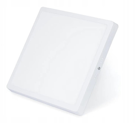 PANEL LED NAŚCIENNY 24W NATYNKOWY NIEMRUGA CCD KWADRATOWY