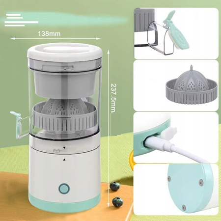 WYCISKACZ DO CYTRUSÓW WYCISKARKA SOKOWNIK SOKOWIRÓWKA BEZPRZEWODOWA MOCNA