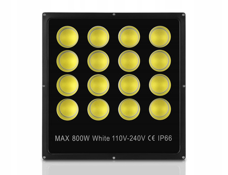 HALOGEN Lampa LED Naświetlacz 800W CERTYFIKAT COB