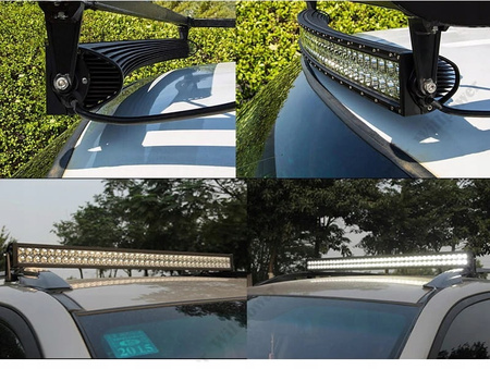 LAMPA ROBOCZA LED BAR 71 cm 900W 12-24V CREE DALEKOSIĘŻNA 45000LM DO CIĄGNIKA