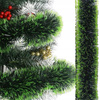 ŁAŃCUCH CHOINKOWY zielony 6m GIRLANDA ŚWIĄTECZNA NA CHOINKĘ XXL gruby 15cm