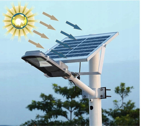 LAMPA ULICZNA SOLARNA LED 1000W PRZEMYSLOWA 35 Ah