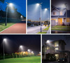 LATARNIA OGRODOWA LAMPA SOLARNA NA SŁUP MOCNA 600W PANEL ULICZNA 102LED