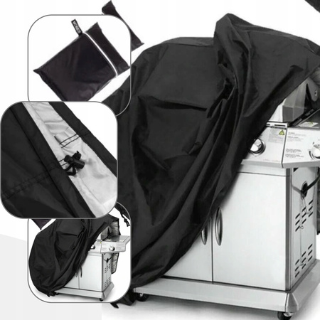 POKROWIEC NA GRILLA GRILL GAZOWY DUŻY WODOODPORNY OSŁONA MOCNY CAŁOROCZNY