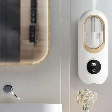 NAWILŻACZ POWIETRZA DYFUZOR ZAPACHOWY ULTRADŹWIĘK LCD AROMATERAPIA