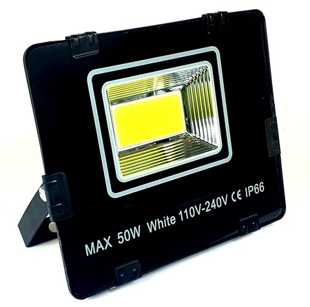 Mocna Lampa Halogen LED Certyfikat Naświetlacz 50w