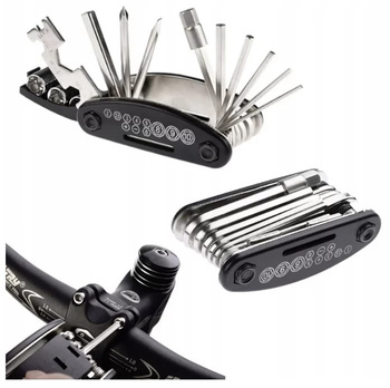 ZESTAW KLUCZY ROWEROWYCH ROWERU IMBUS KLUCZ 16w1 praktyczny zestaw