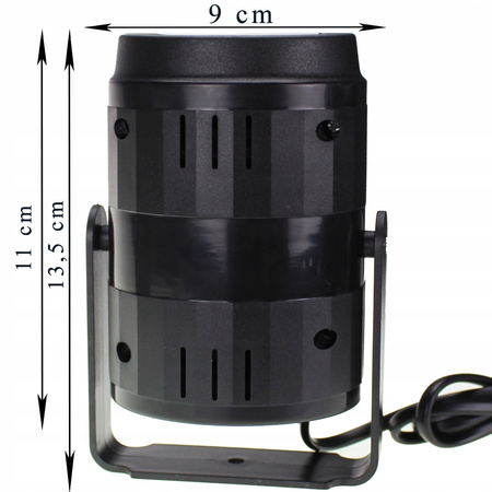 PRJEKTOR ŚWIĄTECZNY RZUTNIK LASEROWY LED NA DOM ŚNIEŻYNKI RGB WZORY