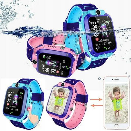 SMARTWATCH DLA DZIECI CHŁOPCA DZIEWCZYNKI ZEGAREK GPS LOKALIZATOR