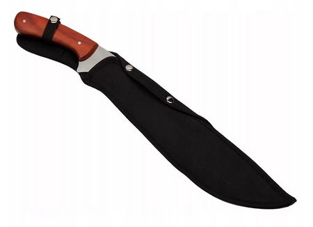 NÓŻ MACZETA MIECZ XXL 47CM Full Tang STAL NIERDZEWNA 420 Bagnet +POKROWIEC