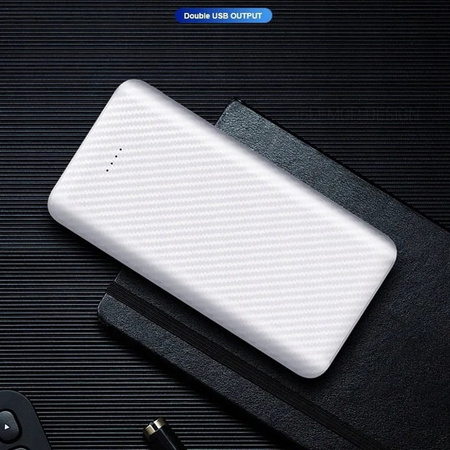 POWERBANK 10000 mAh 2x USB + USB MICRO USB TYP-C 10W