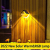 2x ZAWIESZKA LED SOLARNA KAGANEK RGB LUB CIEPŁY