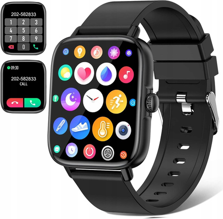 ZEGAREK SMART WATCH SMARTWATCH SPORT ROZMOWY POŁĄCZENIA MĘSKI