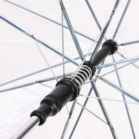 PARASOL PRZEZROCZYSTY ŚLUBNY PARASOLKA NA ŚLUB DUŻY do zdjęć 107cm ślub XXL