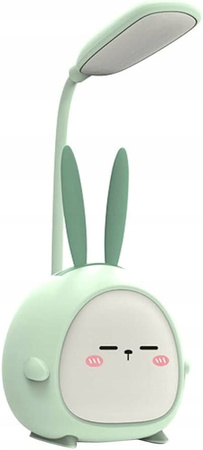 Lampka biurkowa KRÓLIK RGB szkolna NOCNA NA BIURKO USB LAMPA 3 TRYBY