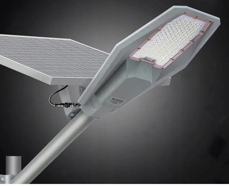 LAMPA ULICZNA LED SOLARNA 1200W 40Ah z czujnikiem ruchu zmierzchu LATARNIA