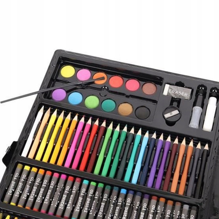 Zestaw Artystyczny do Malowania Walizka 168 elementów dla dzieci