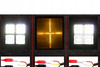 LAMPA ROBOCZA PANEL LED KWADRATOWY DO CIĘZARÓWKI CIĄGNIKA QUADA 177W