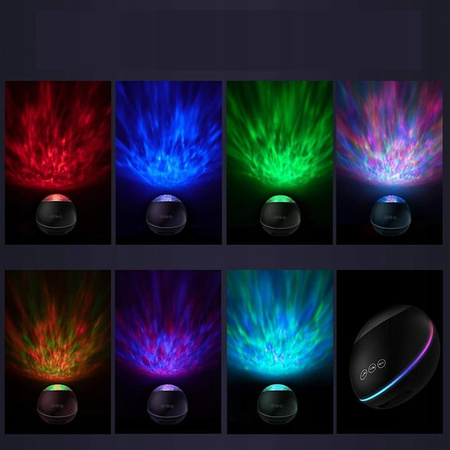 Projektor GWIAZD LED Lampka Nocna PILOT MUZYKA