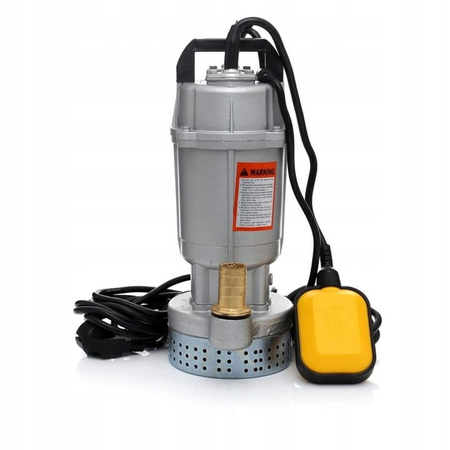 POMPA DO WODY BRUDNEJ Z ROZDRABNIACZEM OGRODOWA Z PŁYWAKIEM DO DESZCZÓWKI