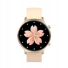 KOBIECY SMARTWATCH DLA DZIEWCZYNY PREZENT AMOLED BRANSOLETA SILIKON SMART