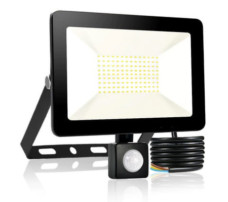 Lampa Naświetlacz LED 100W CZUJNIK RUCHU CERTYFIKAT