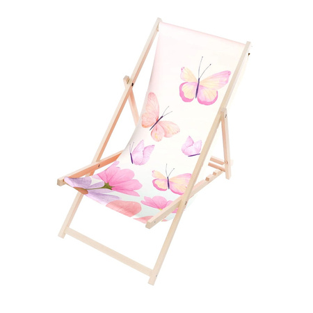 Leżak DREWNIANY OGRODOWY PLAŻOWY PRODUCENT Azaris
