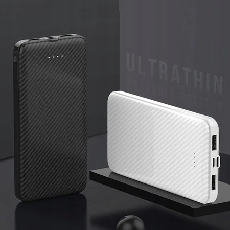 POWERBANK 10000 mAh 2x USB + USB MICRO USB TYP-C 10W