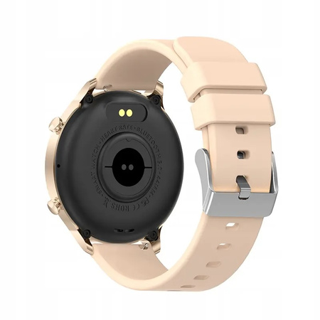KOBIECY SMARTWATCH DLA DZIEWCZYNY PREZENT AMOLED BRANSOLETA SILIKON SMART