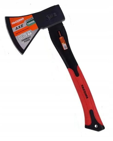 SIEKIERA SURVIVAL ROZŁUPUJĄCA DO RĄBANIA DREWNA WOJSKOWA CIESIELSKA 1000G