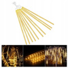 Lampki sople meteory led śnieg 30cm ip44 SPADAJĄCY ŚNIEG ZEWNĘTRZNE