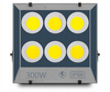 HALOGEN LED NA ZEWNĄTRZ DO OGRODU GARAŻU BUDOWY HALI 300W WODOODPORNY