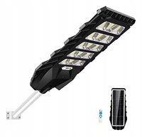 LAMPA SOLARNA LED ULICZNA ZEWNĘTRZNA MOCNA 1200W LATARNIA OGRODOWA 750LED