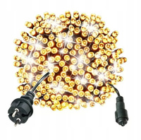 LAMPKI LED CHOINKOWE 500 BOŻE NARODZENIE IP44 ZEWNĘTRZNE WEWNĘTRZNE KOLORY