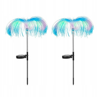 LAMPA SOLARNA OGRODOWA MEDUZA LAMPKA 100CM 2 SZT