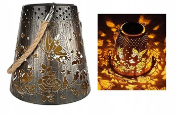 LAMPION LED SOLARNY KAGANEK LATARNIA WISZĄCA D