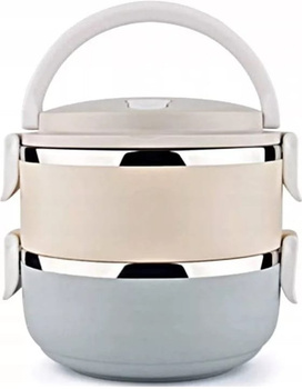 TERMOS OBIADOWY NA ŻYWNOŚĆ POJEMNIK TERMICZNY 1,4L WOJSKOWY TURYSTYCZNY