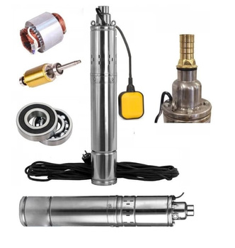 POMPA GŁĘBINOWA ŚRUBOWA 1500W  60M PŁYWAK